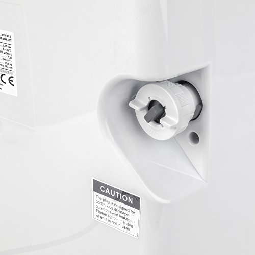 TROTEC Raumentfeuchter elektrisch TTK 90 E – Leistung 30 L/Tag – Fläche 90 m² / 230 m³ – Entfeuchtungsgerät mit Autoabschaltung – Bild 6