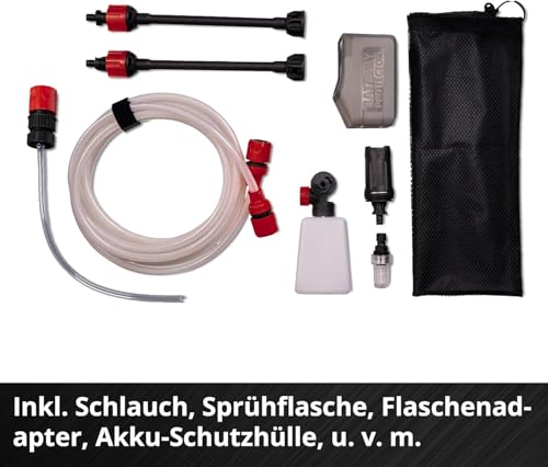 Einhell Akku-Druckreinigerpistole HYPRESSO 18/24-1 Power X-Change (18 V, 24 bar, Mobile Reinigung und Bewässerung, 240 L/h, inkl. Zubehör, ohne Akku & Ladegerät) – Bild 7