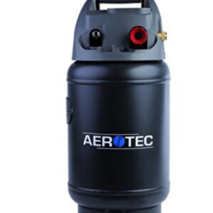 Aerotec 2009592 4260135772296 Tanky tragbarer Lufttank 14 Liter, Druckregler Schwarz