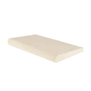 Paradies Pool® Pool Beckenrandstein Komplettset achtform 350 x 540 cm Sand Welle Schwallkante Poolrandstein Poolumrandung Schwimmbeckenumrandung Randstein