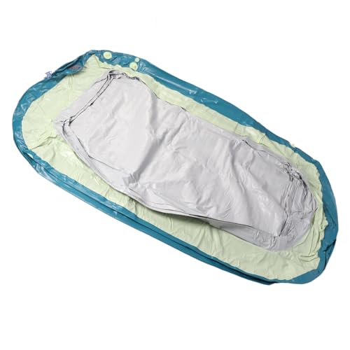 Denash 3 Meter Langer, Verdickter Aufblasbarer Pool mit Rutsche und Sonnendach – für den Familien-Hinterhof mit Zuverlässigem PVC-Material – Bild 5