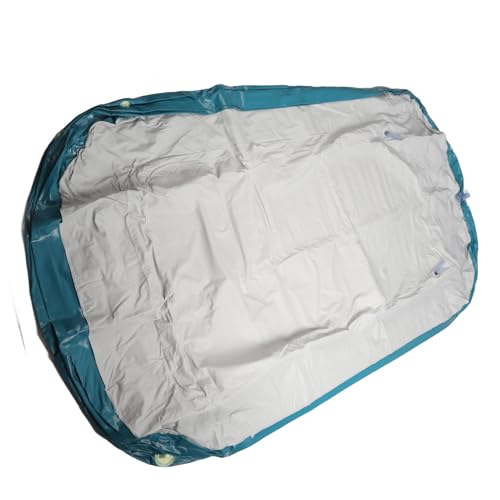 Denash 3 Meter Langer, Verdickter Aufblasbarer Pool mit Rutsche und Sonnendach – für den Familien-Hinterhof mit Zuverlässigem PVC-Material – Bild 9