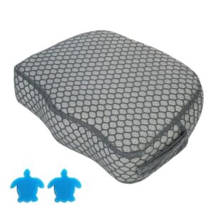 Yabauuop Spa Sitzauflagen Für - Erhöhungssitz Für Erwachsene - rutschfeste 3D-Luftnetz-Auflage Ohne Auftrieb Für Garten Entspannung Outdoor Camping Ausflüge