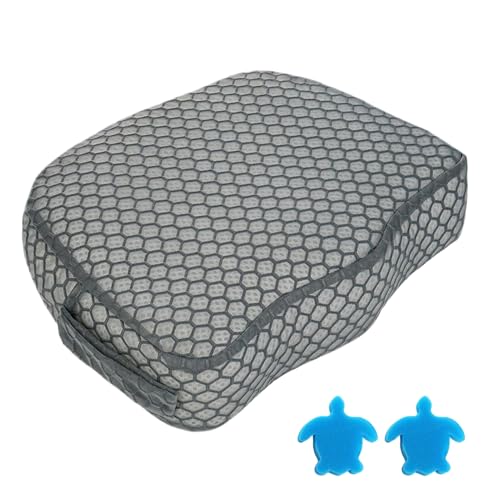 Yabauuop Spa Sitzauflagen Für - Erhöhungssitz Für Erwachsene - rutschfeste 3D-Luftnetz-Auflage Ohne Auftrieb Für Garten Entspannung Outdoor Camping Ausflüge – Bild 6