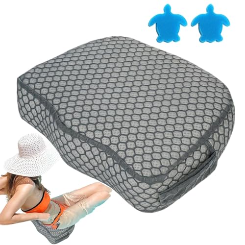 Yabauuop Spa Sitzauflagen Für - Erhöhungssitz Für Erwachsene - rutschfeste 3D-Luftnetz-Auflage Ohne Auftrieb Für Garten Entspannung Outdoor Camping Ausflüge – Bild 8