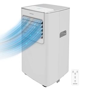 Cecotec Tragbare Klimaanlage mit Fernbedienung ForceClima 7100. 7000 BTU, LED -Bildschirm, 4 Modi, 2 Geschwindigkeiten, Abdeckung von bis zu 15 m2