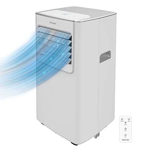 Cecotec Tragbare Klimaanlage mit Fernbedienung ForceClima 7100. 7000 BTU, LED -Bildschirm, 4 Modi, 2 Geschwindigkeiten, Abdeckung von bis zu 15 m2