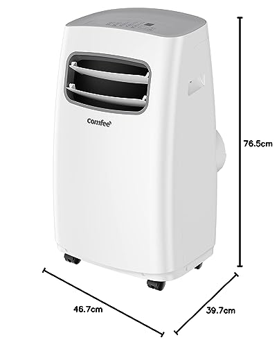 Comfee Mobiles Klimagerät SOGNIDORO-09E, 9000 BTU 2,6kW, Kühlen&Ventilieren&Entfeuchten, Raumgröße bis 88m³(33㎡), Mobile Klimaanlage mit Abluftschlauch – Bild 9