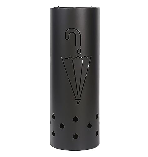 QHQQXN Regenschirmständer, Regenschirmhalter für den Innenbereich, freistehender Regenschirmbehälter, Stockhalter für Regenschirm, Gehstock, Regenschirm, Eimer, Halle