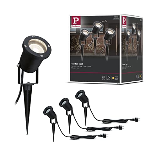 Paulmann 988.97 Special Line Garden 3er-Set Spotlight IP44 GU10 Warmweiß 3x3,5W 98897 LED Aussenbele