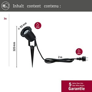 Alternative view of Paulmann 988.97 Special Line Garden 3er-Set Spotlight IP44 GU10 Warmweiß 3x3,5W 98897 LED Aussenbele