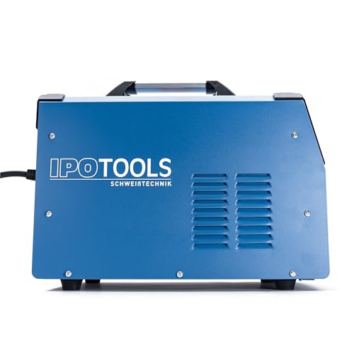 IPOTOOLS MIG-160ERS 5in1 MIG MAG Schweißgerät - Schutzgas Schweissgerät mit 160 Ampere Inverter FLUX/Fülldrahtschweißgerät ohne Gas Elektroden/E-Hand geeignet/Digital/IGBT / 230V / 7 Jahre Garantie – Bild 3