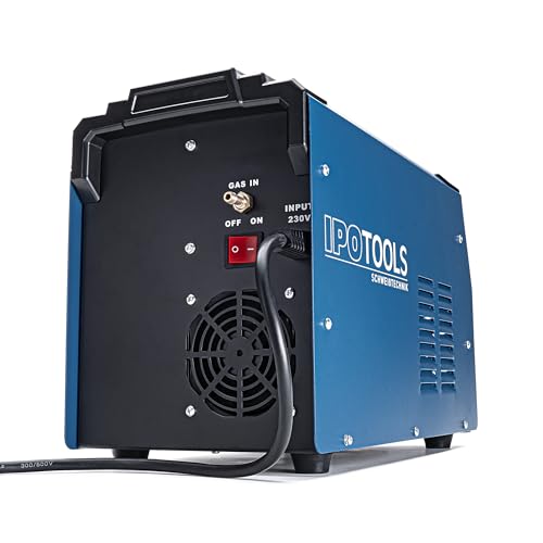 IPOTOOLS MIG-160ERS 5in1 MIG MAG Schweißgerät - Schutzgas Schweissgerät mit 160 Ampere Inverter FLUX/Fülldrahtschweißgerät ohne Gas Elektroden/E-Hand geeignet/Digital/IGBT / 230V / 7 Jahre Garantie – Bild 4