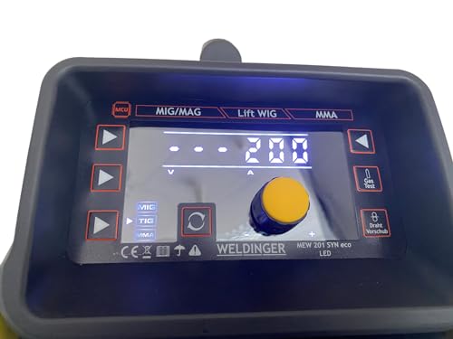 WELDINGER synergischer Kombi-Schweißinverter MEW 201 SYN eco LED – Bild 6
