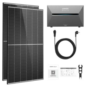 Anker SOLIX Pro 3 E2700 Balkonkraftwerk 910Wp mit Solarbank 3 Inverter-Speicher- Kombi Solaranlage Plug&Play WIFI