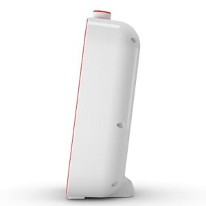 Alternative view of Olimpia Splendid Quarzia Slim R – Infrarot-Heizung mit Quarzlampen, bis zu 800W, sofortige & gleichmäßige Wärme, Kippschutz, schlankes Design mit Tragegriff