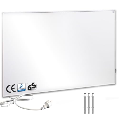 Warmfay Infrarotheizung 200W, Energiesparende Infrarot Wandheizung für 2-4 m², Elektroheizung mit Überhitzungsschutz TÜV SÜD, 603mmx303mm