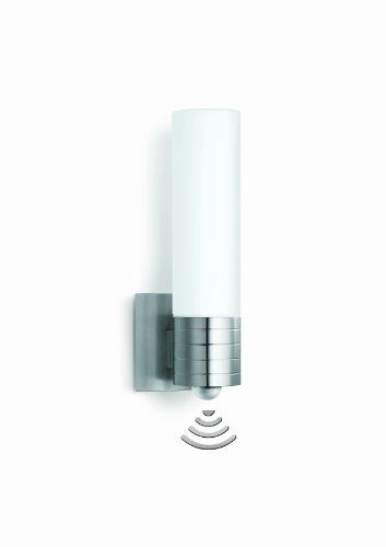 Steinel Sensor Außenleuchte L 260 S, 9.87 W LED Lampe, 240° Bewegungsmelder, 12 m Reichweite, 703 lm, Edelstahl, Weiß – Bild 2