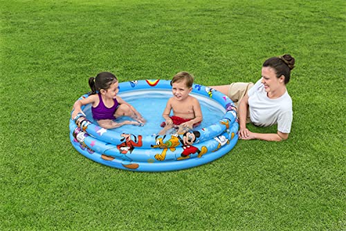 Bestway Disney Junior Planschbecken Mickey & Friends Ø 122 x 25 cm, rund – Bild 2