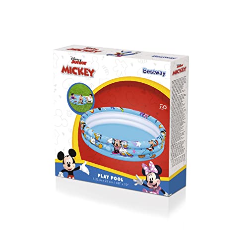 Bestway Disney Junior Planschbecken Mickey & Friends Ø 122 x 25 cm, rund – Bild 3