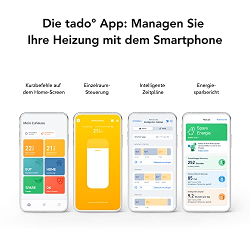 tado° smart home Thermostat (verkabelt) – Wifi Zusatzprodukt als Wandthermostat für digitale Einzelraumsteuerung per App – einfache Installation – Heizkosten sparen – Bild 5