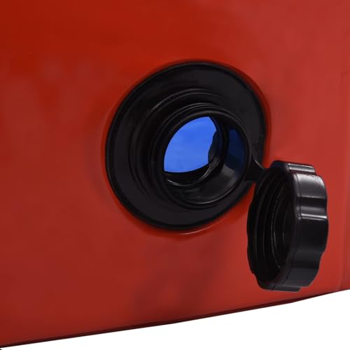 Homgoday Hundepool Faltbar Rot 120 x 30 cm PVC Haustier-Schwimmbecken Model170823 – Bild 7