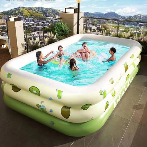Rebellious Cartoon Muster Verdickter Outdoor Spielpool Großes Aufblasbares Schwimm PVC Wasserspiel Für Erwachsene Und Kinder Cartoon Muster PVC Aufblasbarer Solariumpool – Bild 6