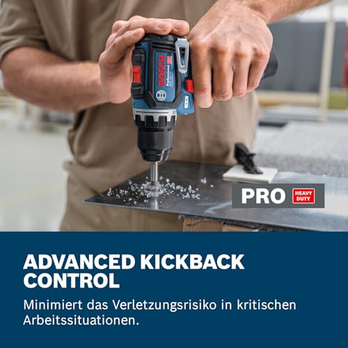 Bosch Professional 12V System Akku-Bohrschrauber GSR 12V-32 (Advanced KickBack Control, bürstenloser Motor, inkl. 2,0-Ah-Akku, GAL12V-20, Werkzeugtasche) – Bild 3