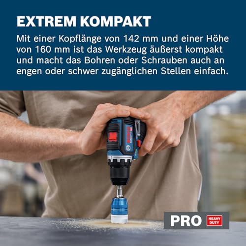 Bosch Professional 12V System Akku-Bohrschrauber GSR 12V-32 (Advanced KickBack Control, bürstenloser Motor, inkl. 2,0-Ah-Akku, GAL12V-20, Werkzeugtasche) – Bild 4