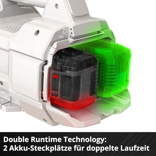 Einhell automatische Akku-Gartenpumpe AQUINNA 18/30 F LED AUTOMATIC Power X-Change (18 V, max. 3000 L/h, max. 28 m Förderhöhe, Automatikfunktion, 2 Akku-Steckplätze, ohne Akku) – Bild 7