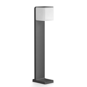 Steinel LED Wegeleuchte GL 80 SC Connect, smarte Gartenleuchte, Bewegungsmelder, dimmbar, vernetzbar per App, Zeitschaltuhr, 3000 K, 9.1 W, Anthrazit