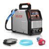 VEVOR Plasmaschneider, 60 A Pilotlichtbogen-Plasmaschneidmaschine, IGBT-Wechselrichter mit Digitalanzeige – mit 2T/4T-Funktion & einstellbarer PA/PT-Zeit für industriellen Einsatz (400 V 3-Phasen)