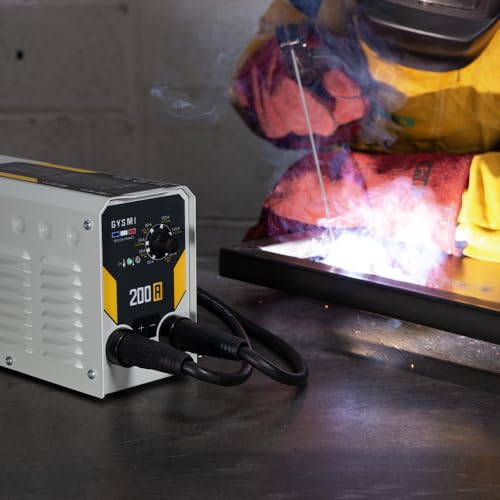 GYS, GYSMI 200 A, Schweißgerät mit überzogener Elektrode, 200 A, einphasig, 230 V (MMA), Arc Force, Antiticking, Hot Start, mit Elektrodenhalter, Massekabel – Bild 6