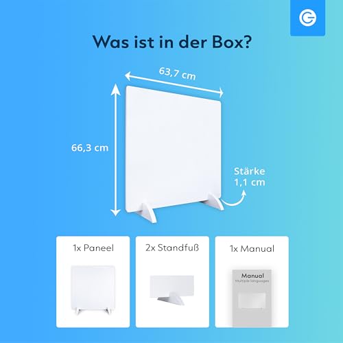 Silvergear® Infrarotheizung Standgerät 425W | Infrarotheizung Energiesparend | Infrarot Heizung Heizplatte mit Überhitzungsschutz | Heizen Sie Ihr Haus und Sparen Sie Energie | Infrarotpaneele – Bild 7