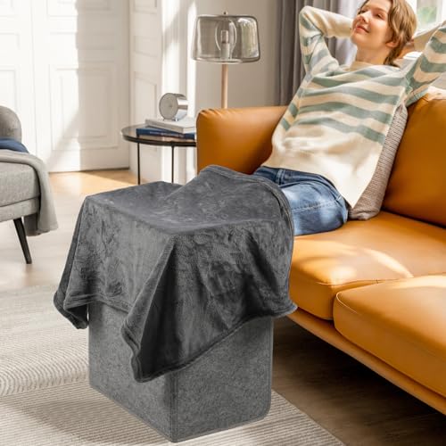 Peviasot Haushaltsgeräte Infrarot Panel,Faltbares Heizung mit Timer,mit 3-Stufen (60°/55°/50°C), 165 Watt Infrarot Tischheizung – Bild 9