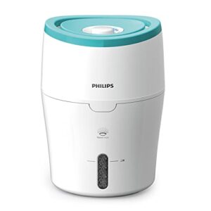 Philips Series 2000 Luftbefeuchter – für Räume bis 25 m², NanoCloud-Technologie, Silent-Modus, 2-Liter-Tank (HU4801/10)