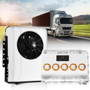 Universal-Klimaanlage 12 V/24 V – elektrische Klimaanlage für LKW, Wohnmobile, Lieferwagen und Wohnmobile