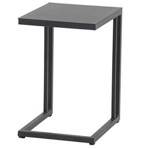 Siena Garden Ramo Beistelltisch 33,5x40x50 cm Gestell und Tischplatte Aluminium matt-anthrazit
