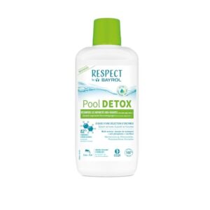 Respect by BAYROL Pool Detox - Zersetzt organische Verunreinigungen, entfernt Phosphate und wirkt als Klarmacher - Enzym-basierte Formel