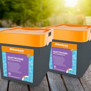 Alternative view of Steinbach Poolpflege Quattrotabs 200g langsamlöslich, 2X 5 kg, Chlorprodukte, 0752605TD02