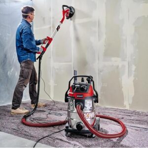 Alternative view of Einhell Nass-Trockensauger TE-VC 2025 SACL (Staubschutzkl. L, für Staubpartikel mit AGW-Werten >1 mg/m³, 25l-Edelstahltank, Filterreinigung, Gerätesteckdose, inkl. Düsen u. Filter)