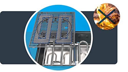 Campingaz Gasgrill 4 Series Premium, BBQ Gas-Grillwagen, 4-Brenner aus Edelstahl mit 13.6 kW, Deckel, Thermometer, InstaClean Aqua, Culinary Modular System, Außenküche – Bild 2