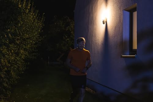 OSRAM SMART Außenwandleuchte mit steuerbarer HD-Kamera, Bewegungsmelder und WiFi-Steuerung, IP44-Schutz, für Eingang und Terrasse, Dark Gray – Bild 3