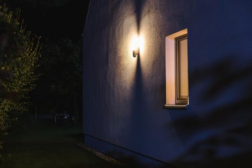 OSRAM SMART Außenwandleuchte mit steuerbarer HD-Kamera, Bewegungsmelder und WiFi-Steuerung, IP44-Schutz, für Eingang und Terrasse, Dark Gray – Bild 5