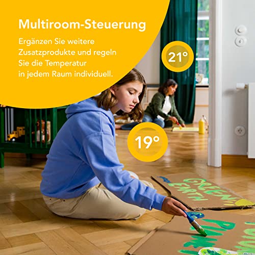 tado° smartes Heizkörperthermostat 3er-Pack – Wifi Zusatzprodukt als Thermostat für Heizung und digitale Einzelraumsteuerung per App – einfache Installation – Heizkosten sparen – Bild 6