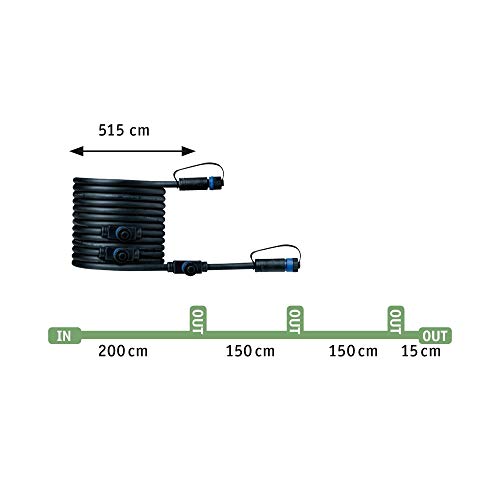 Paulmann 93689 Plug & Shine LED Außenleuchte Sting incl. 3x6 Watt dimmbar Gartenspieß Anthrazit Gartenleuchte Alu Außenbereich 3000 K – Bild 18