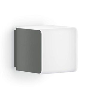 Steinel LED Außenleuchte L 830 SC Connect, smarte Wandleuchte außen, Bewegungsmelder, dimmbar, vernetzbar per App, Zeitschaltuhr, 3000 K, Anthrazit