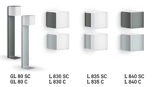 Steinel LED Außenleuchte L 830 SC Connect, smarte Wandleuchte außen, Bewegungsmelder, dimmbar, vernetzbar per App, Zeitschaltuhr, 3000 K, Anthrazit – Bild 8