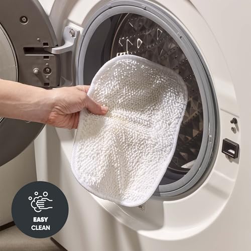 SEVERIN 2-in-1 Dampfreiniger mit Mehrzweck-Funktion & praktischem Kombi-Zubehör, für alle Hartböden und Teppiche, entfernt 99,9% Bakterien, nur 15 Sekunden Aufheizzeit, 9m Kabel, weiß/schwarz, SC 7145 – Bild 6