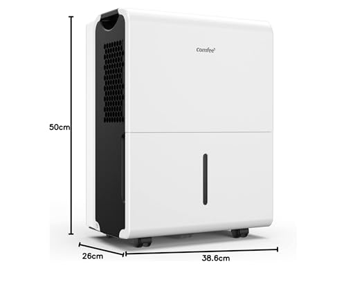 Comfee Luftentfeuchter 30L/24h,Raumgröße ca.180m³(80m²),Intelligenter Entfeuchtermodus,Smart Dehumidifier für Wohnung,Bad & Keller, 24H Timer,Wassertank 3L,MDDP-30DEN7 – Bild 13